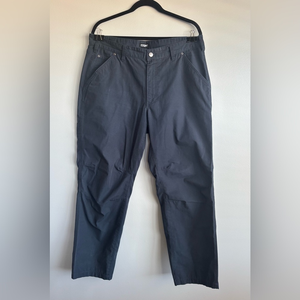 CQR Men’s Navy Tactical Ripstop Carpenter Cargo Pants Size 36x30 Outdoor Utility